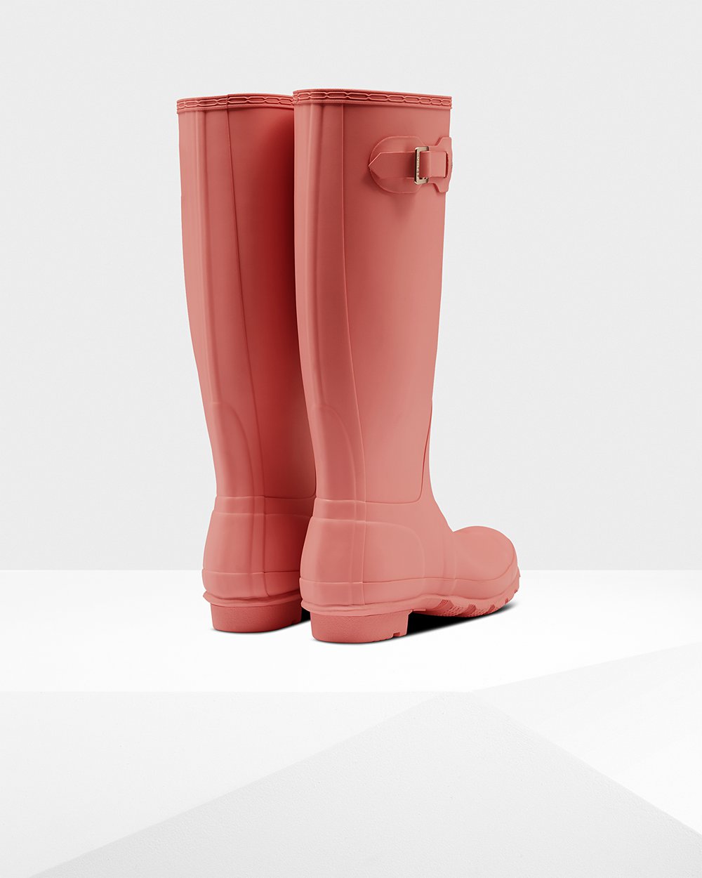 Womens Hunter Original - Tall Rain Boots Pink - 7539-NGOQV